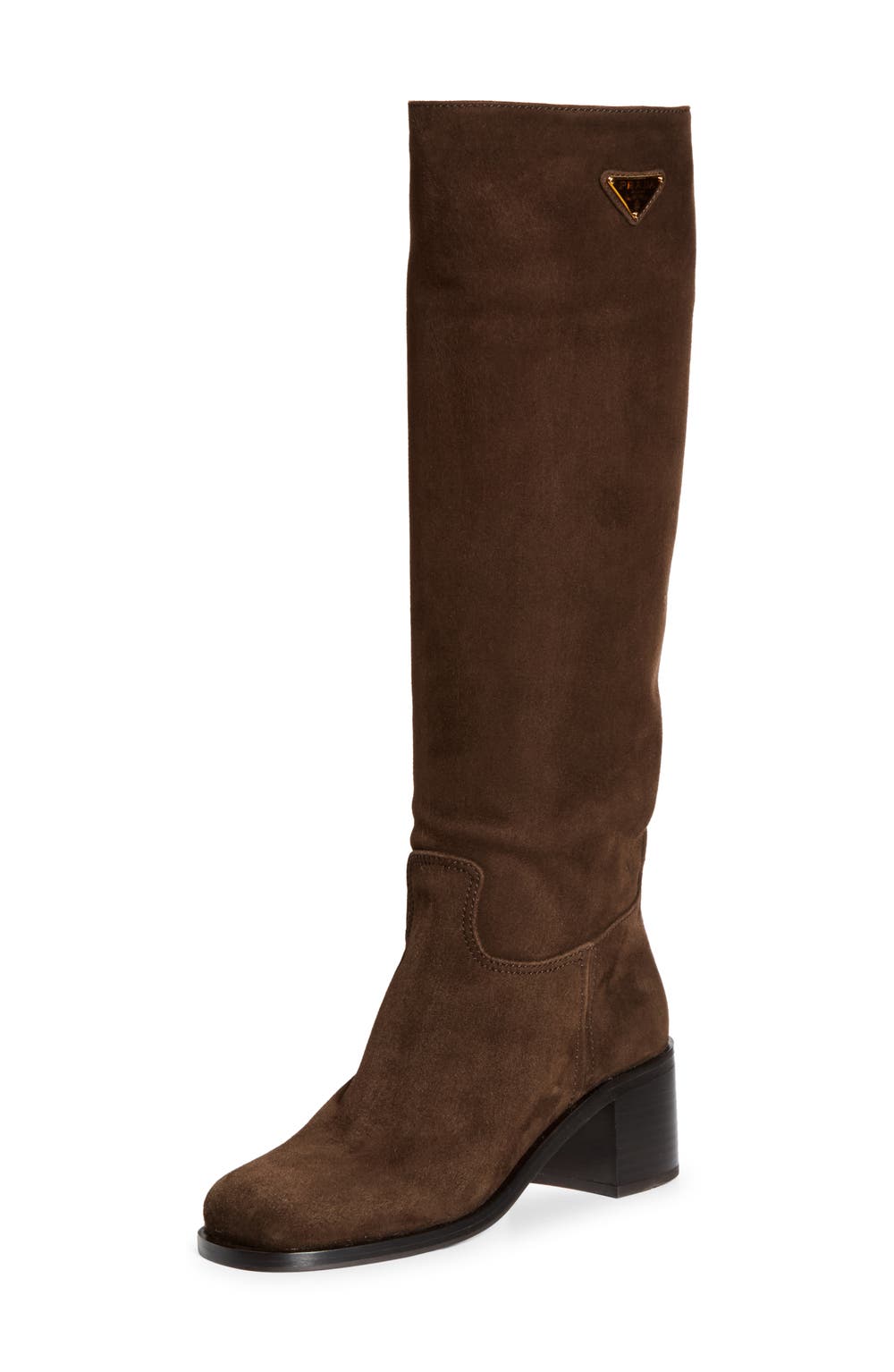 Suede Knee High Boot, color, MORO