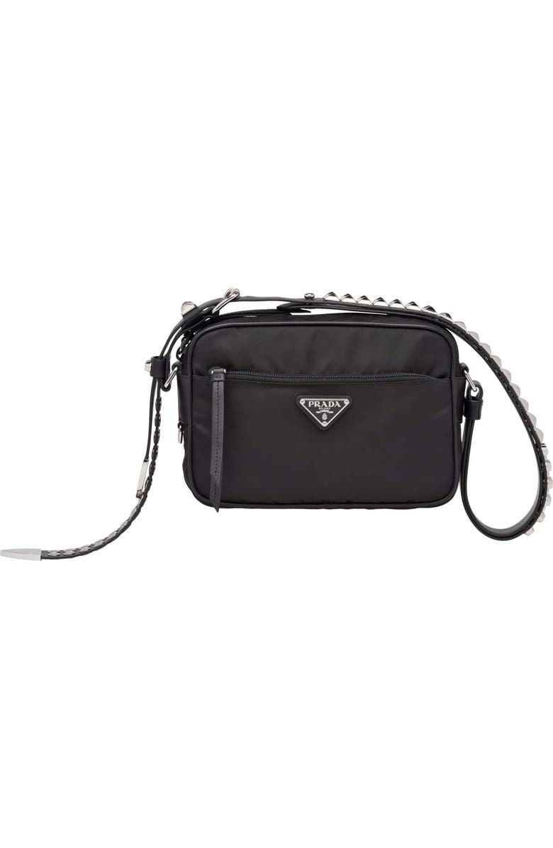 Prada Small Nylon Camera Bag, Main, color,
