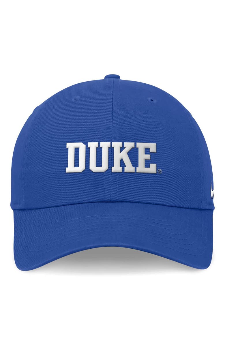 Nike Men's Nike Royal Duke Blue Devils 2024 On-Field Club Adjustable Hat, Alternate, color,