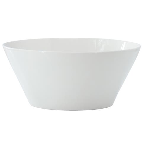 Great Essentials 9.4 Inch Round Fine Ceramic Meal Bowl