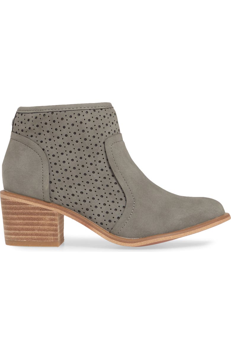 Treasure & Bond Perforated Block Heel Bootie, Alternate, color,