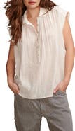 Lucky Brand Lace Detail Pullover Top