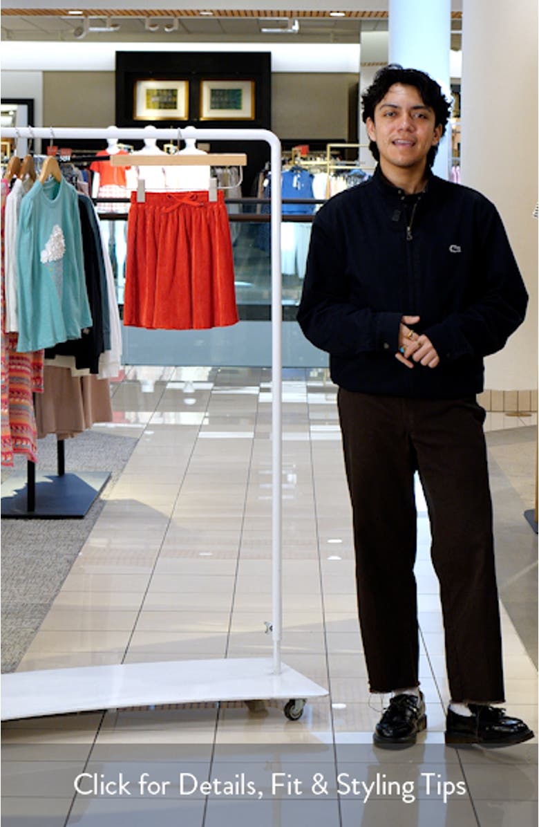 Kids' Chex Pleated Velour Skirt, sales video thumbnail