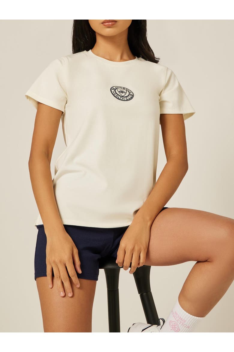 Health Club T-Shirtt, Alternate, color, Marshmallow