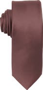 Brooklyn Brigade Men's Solid Satin Tie