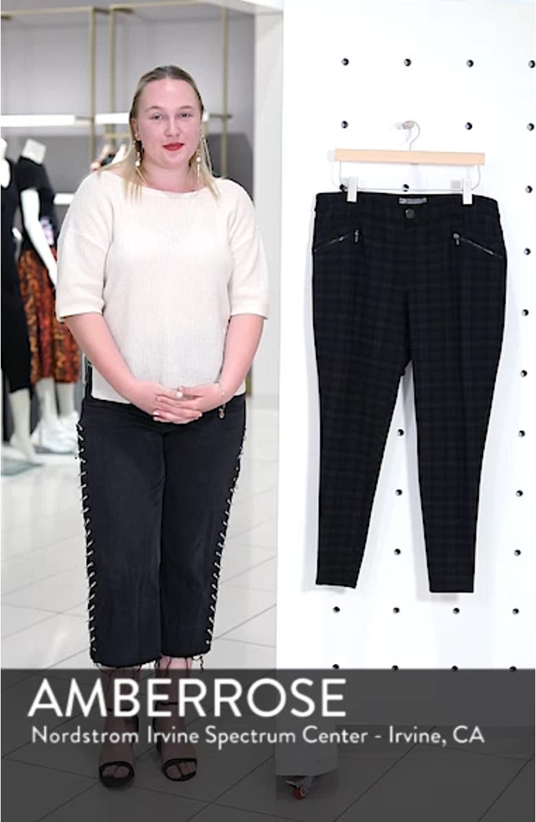 Ab-Solution Zip Pocket Skinny Pants, sales video thumbnail