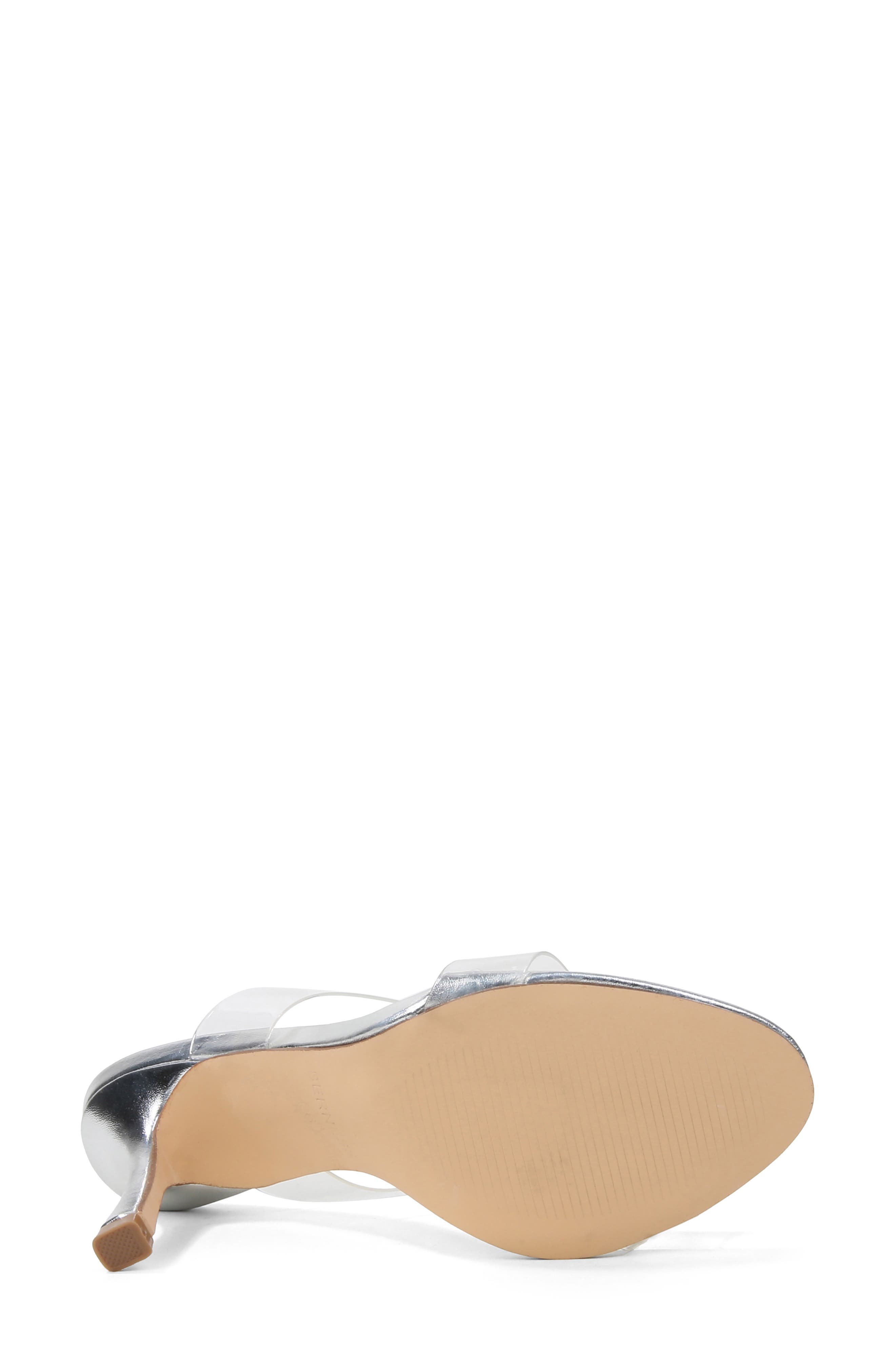 Calia Vinyl Slide Sandal, Alternate, color, SILVER