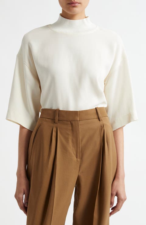 Amaya Mock Neck Knit Top