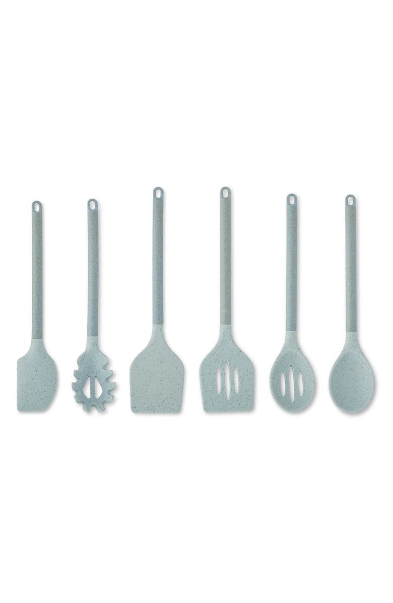 CORE KITCHEN 6-Piece Silicone & Wheat Fiber Cooking Utensil Set, Main, color, 