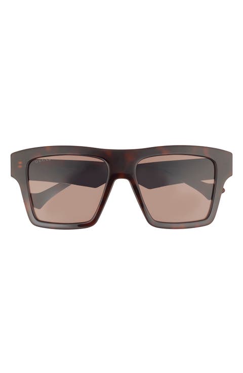 Core 55mm Square Sunglasses