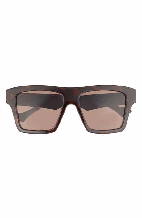 Gucci Core 55mm Square Sunglasses