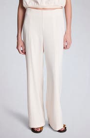 Kenneth Cole Hollywood High Waist Pull-On Wide Leg Pants