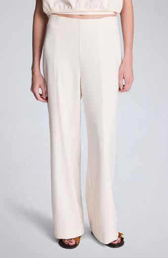 Kenneth Cole Hollywood High Waist Pull-On Wide Leg Pants