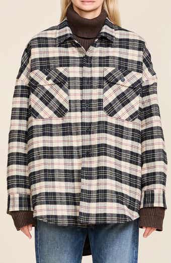 DENIMIST Plaid Flannel Shirt Jacket