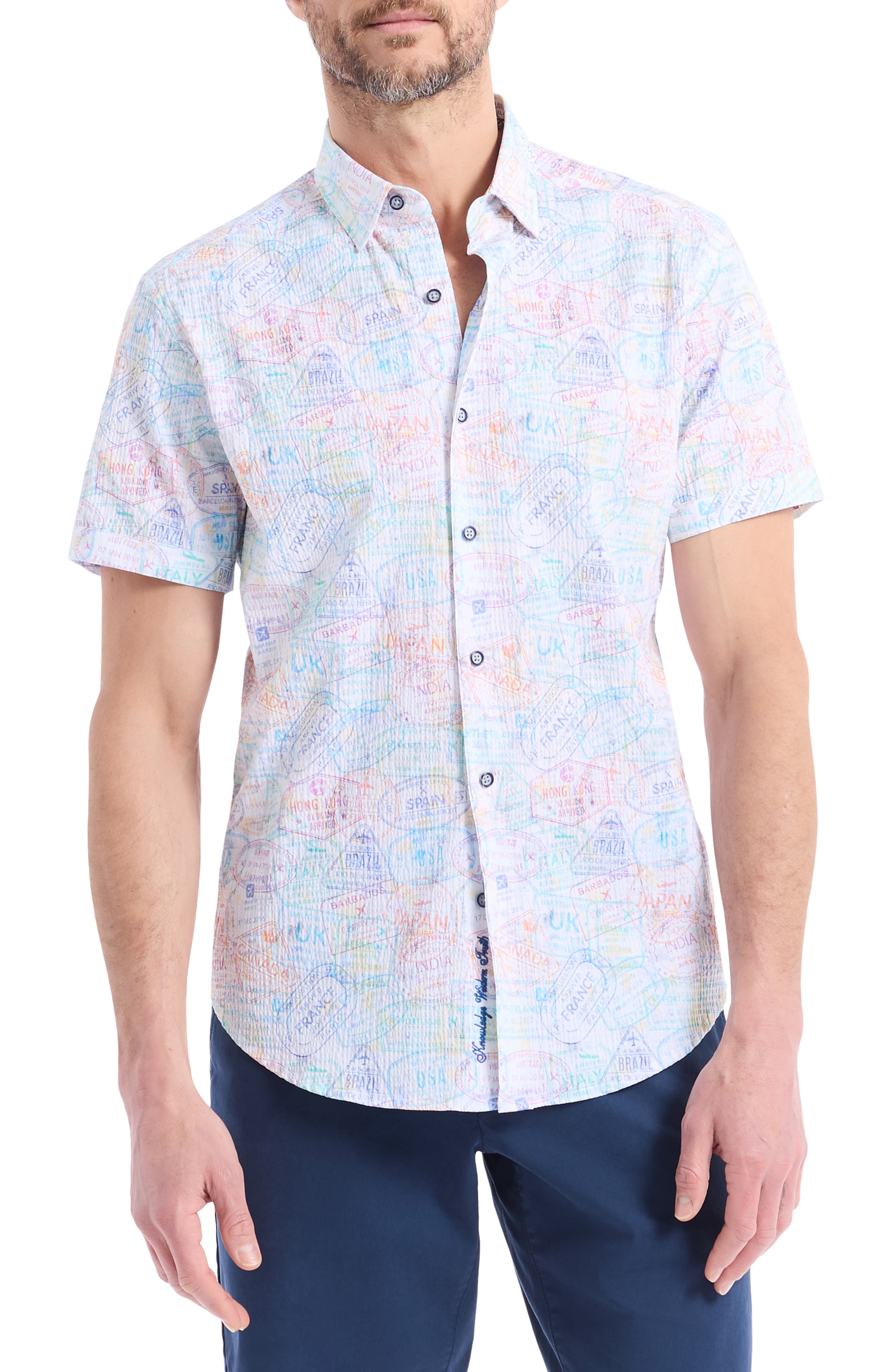 Passport 2 Cotton Seersucker Shirt