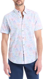 Robert Graham Passport 2 Cotton Seersucker Shirt