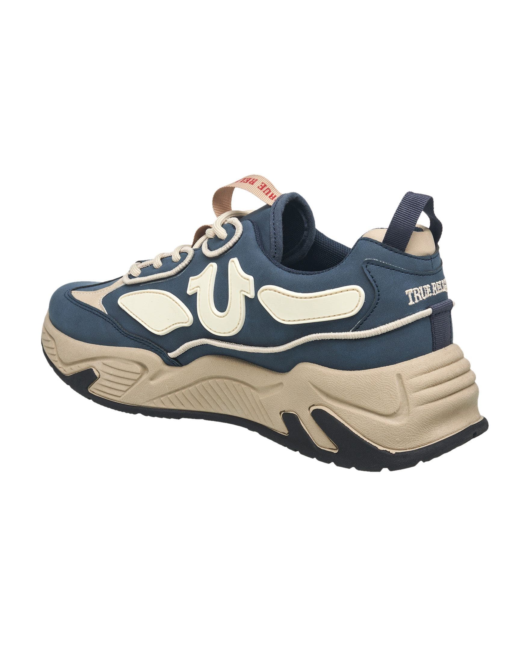 Jeremiah Horseshoe Logo Chunky Snearker, Alternate, color, Blue