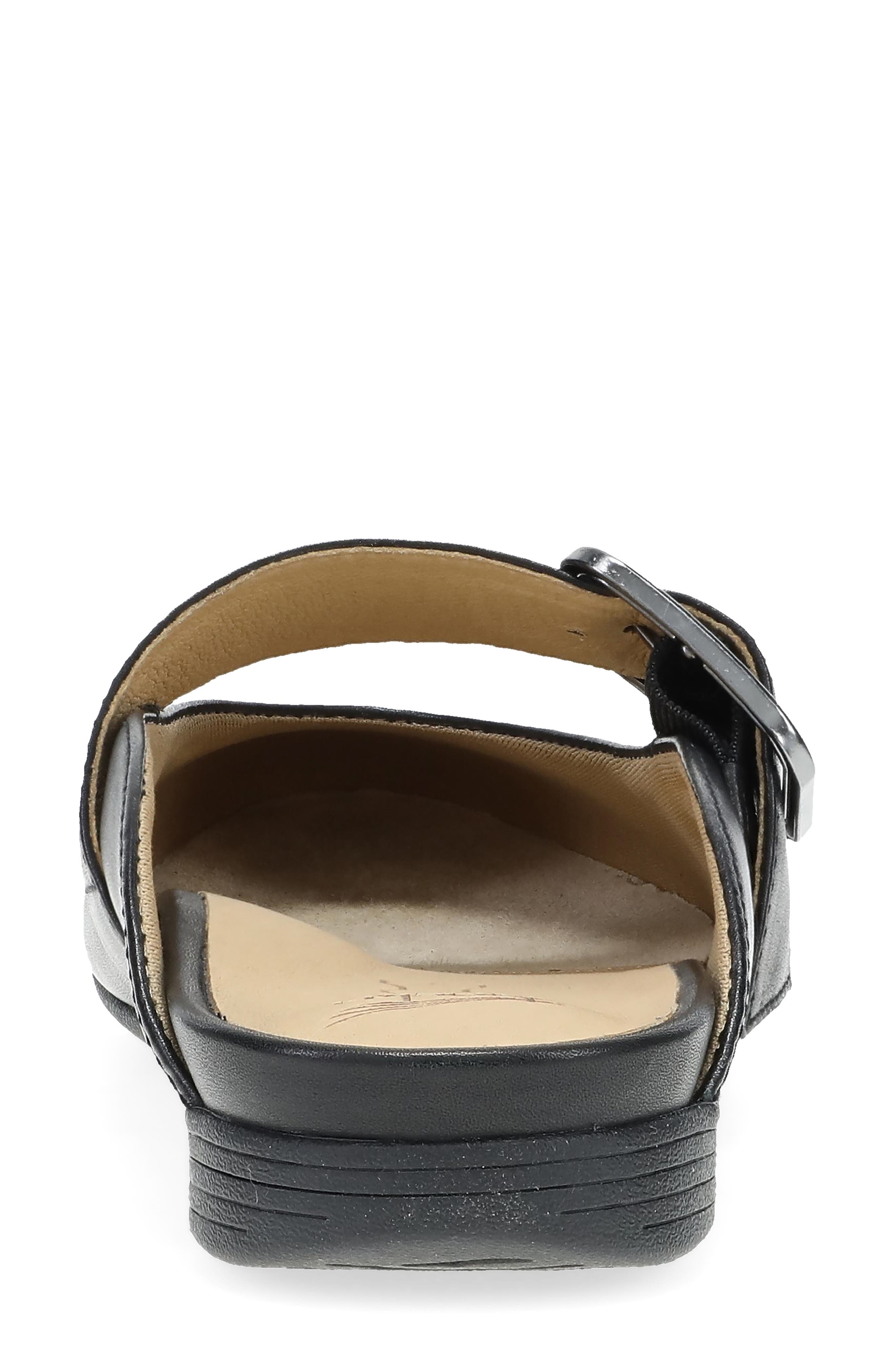 Dansko Lotus Mary Jane Mule, Alternate, color, Black Nappa