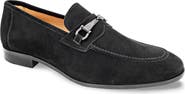 Mezlan Bracco Bit Ornament Suede Loafer