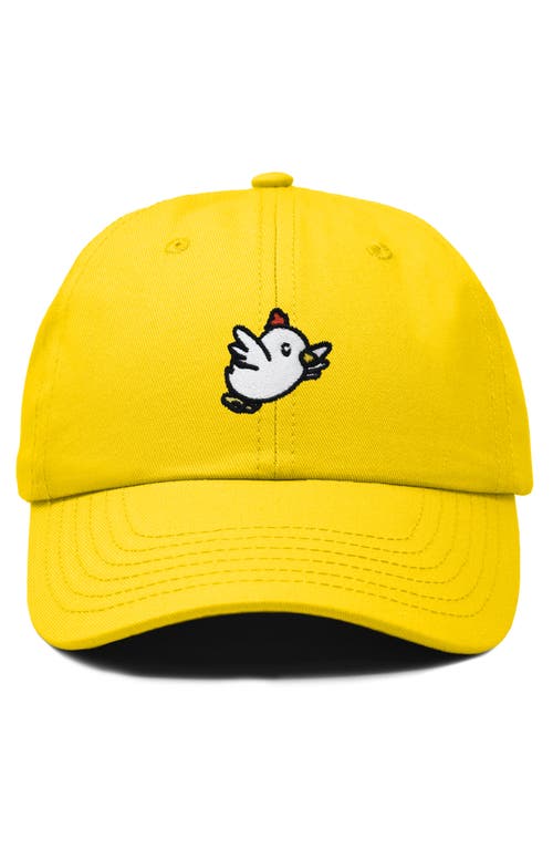 DALIX DALIX CHICKEN EMBROIDERED COTTON CAP