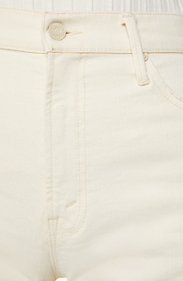 MOTHER The Dodger High Waist Wide Leg Ankle Jeans, Alternate, color, 