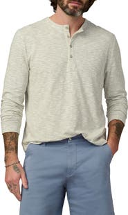 Joe's Stripe Long Sleeve Henley
