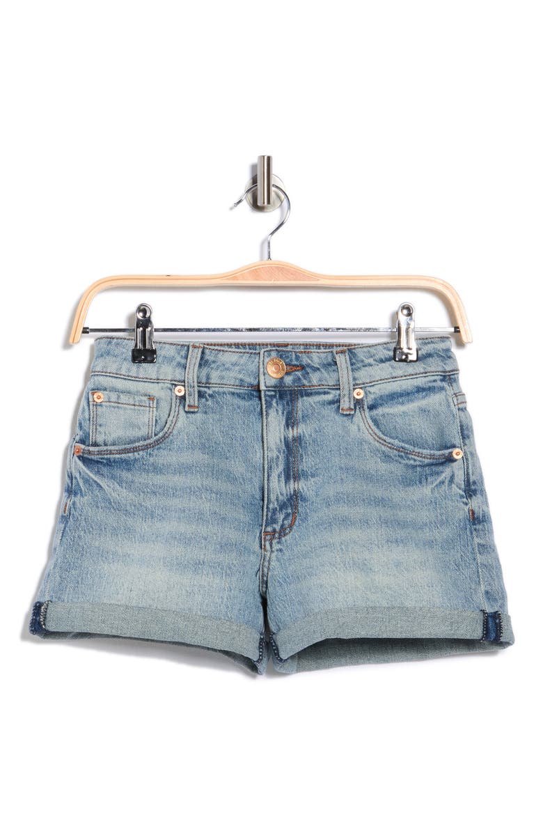 Molly High Waist Boyfriend Shorts, Alternate, color, LITTLEFIELD