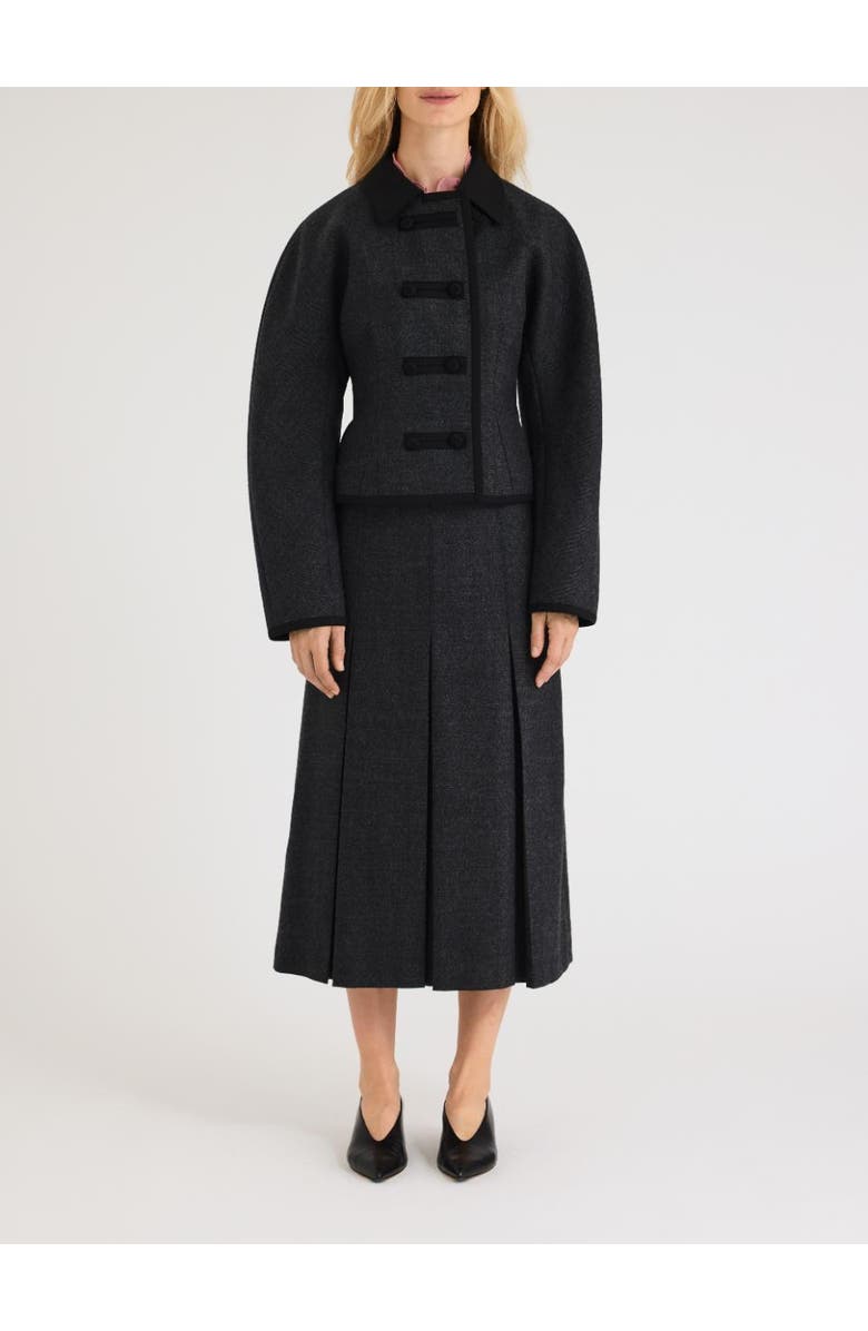 Rebecca Taylor Lucien Skirt, Main, color, Charcoal