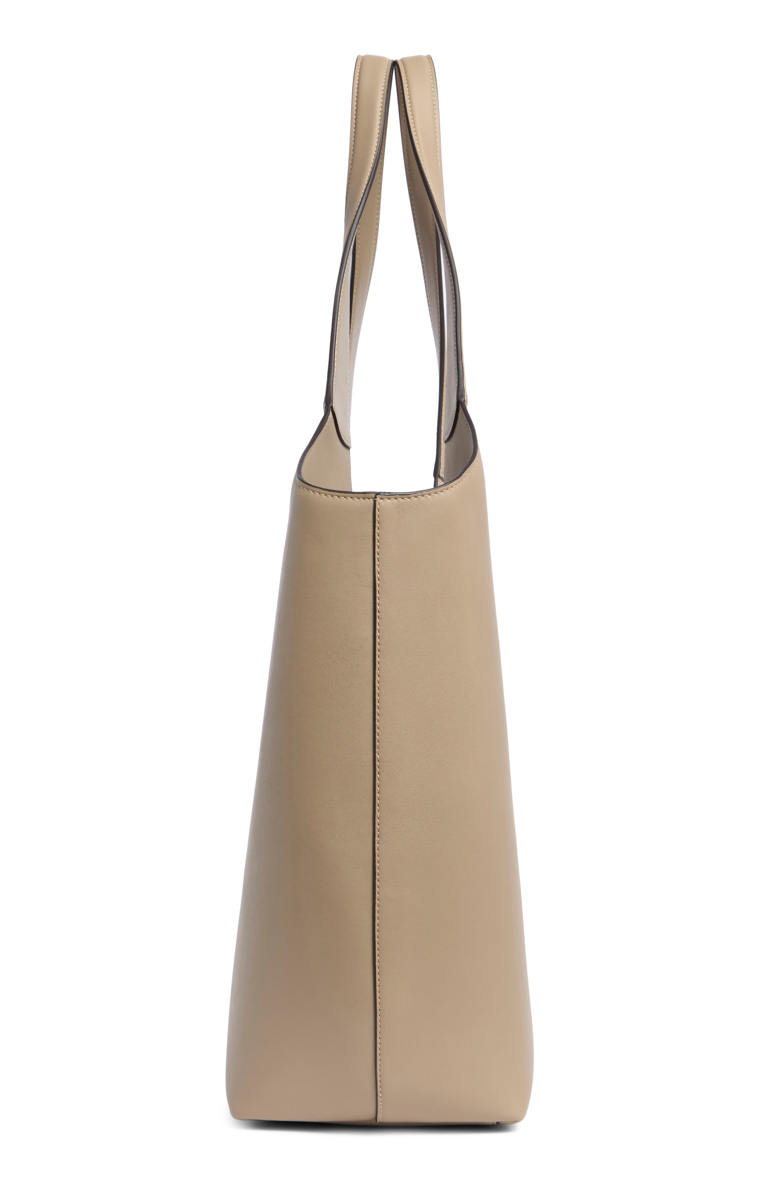 dakota smooth leather tote, Alternate, color, TIMELESS TAUPE