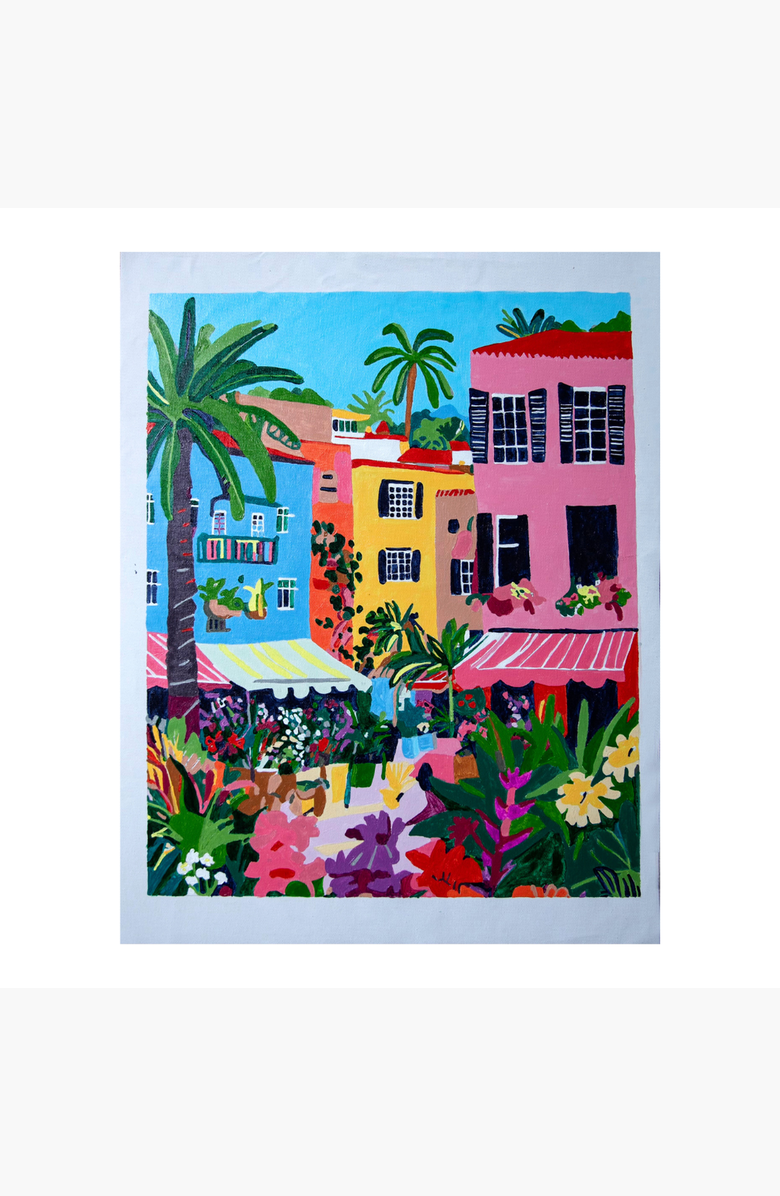Pink Picasso Kits Miami Flower Market Paint by Numbers Kit, Alternate, color, Multicolor