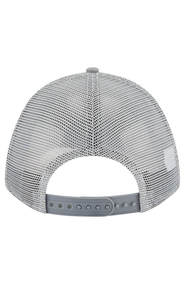 New Era Men's New Era Gray Colorado Rockies Color Pack A-Frame 9FORTY Trucker Adjustable Hat, Alternate, color, 