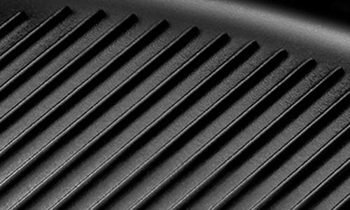 Caraway 10.5-inch Enameled Cast Iron Grill Pan In Charcoal