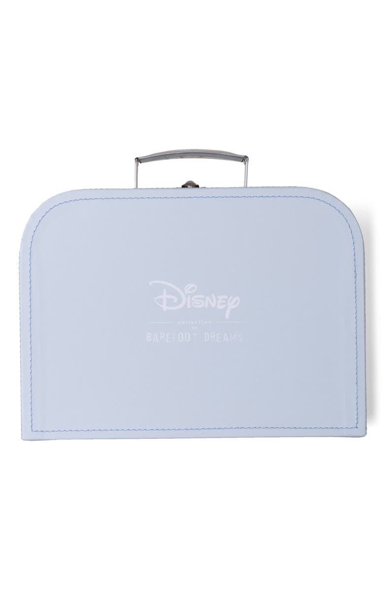 Barefoot Dreams<sup>®</sup> x Disney<sup>®</sup> Mickey Mouse CozyChic Ultra Lite<sup>™</sup> Bodysuit, Blanket Buddy & Keepsake Luggage Box Set, Alternate, color, Ocean Multi