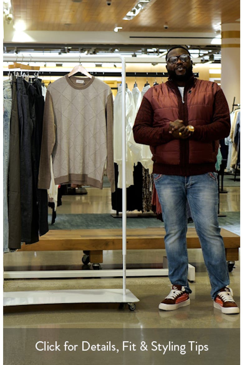 Diamond Merino Wool Sweater video