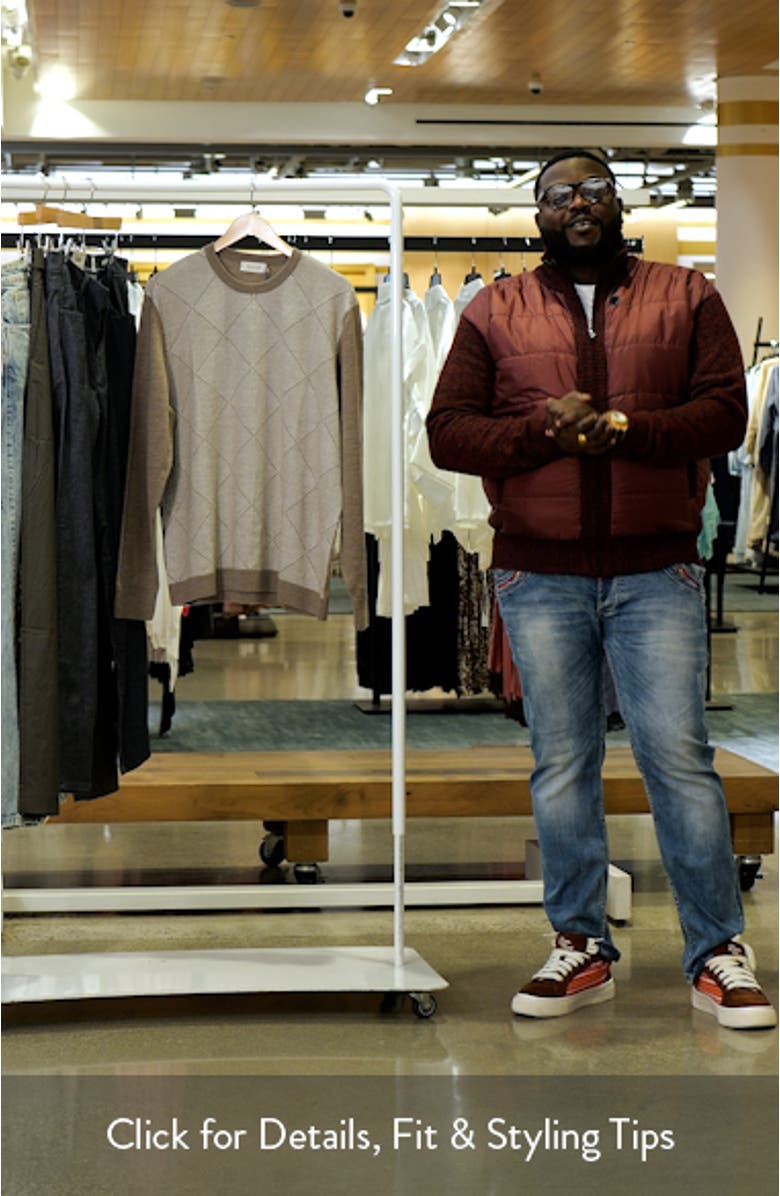 Diamond Merino Wool Sweater, sales video thumbnail