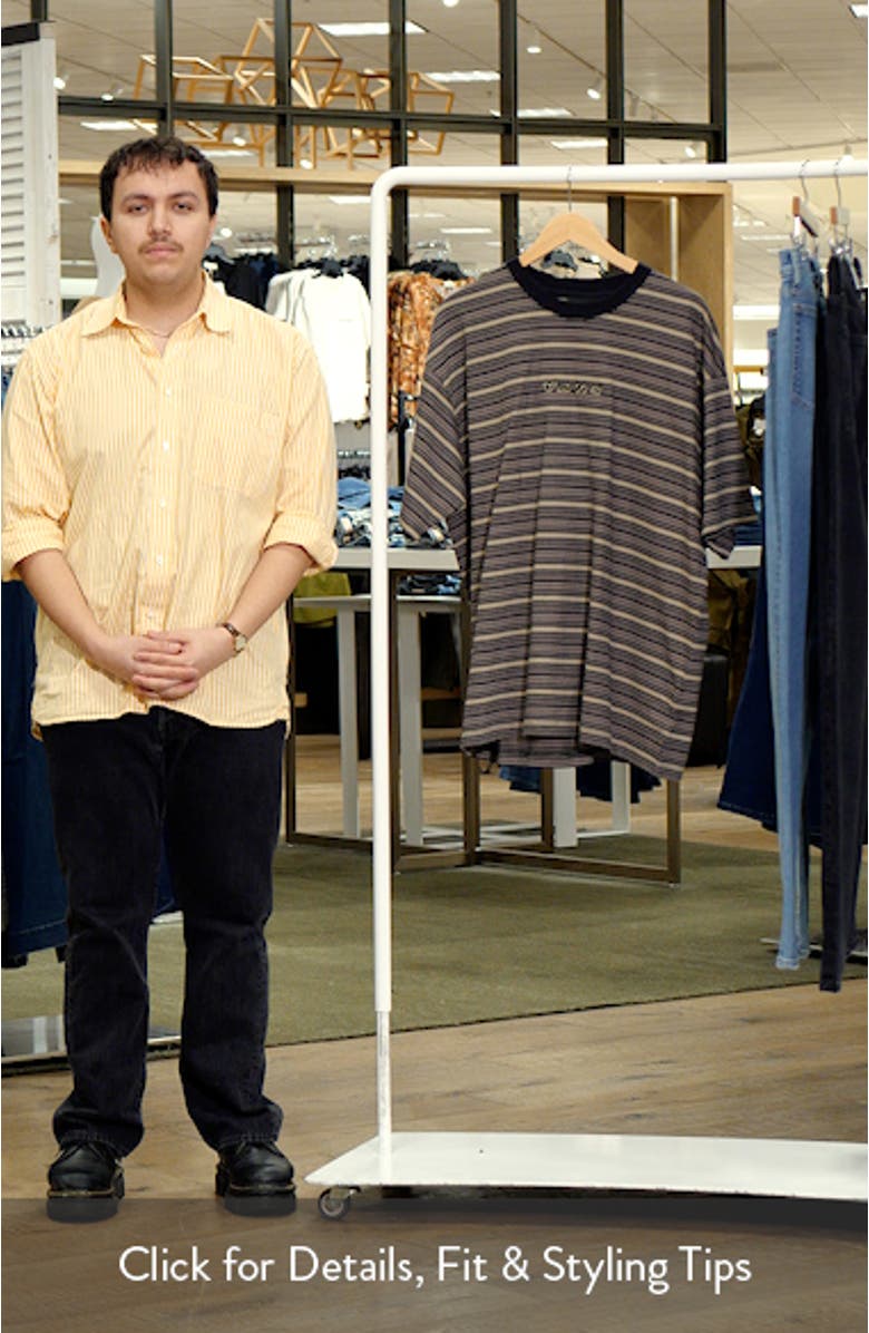 Cameron Stripe Cotton T-Shirt, sales video thumbnail