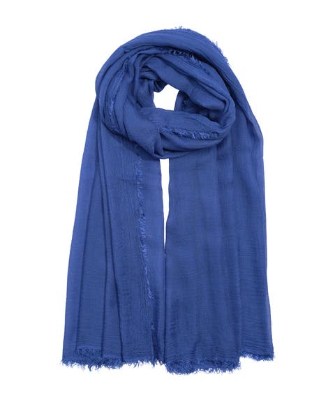Essential Modal-Silk Blend Crinkle Wrap