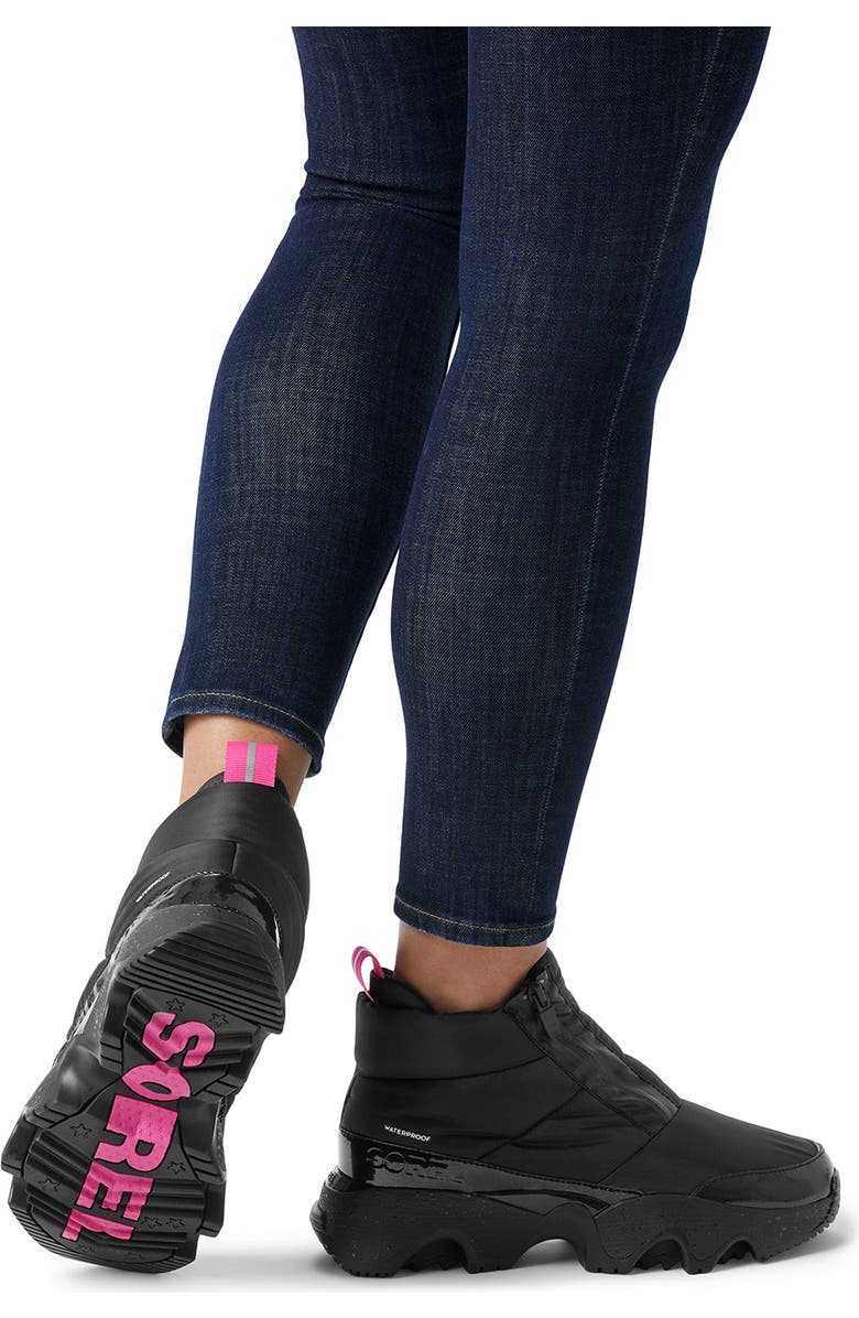 SOREL Kinetic Impact Waterproof Zip Bootie, Alternate, color,