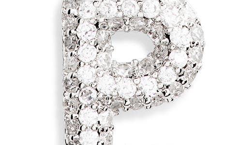 Leith Cubic Zirconia Initial Pendant Necklace