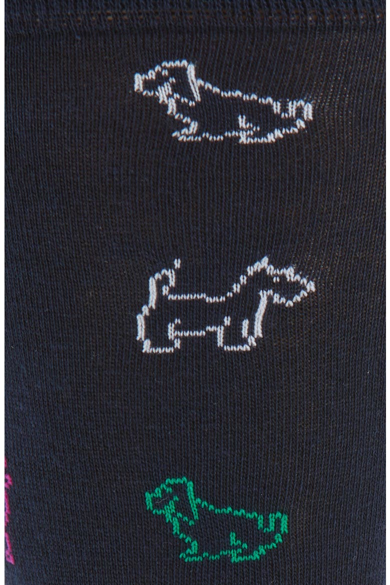 Mario Dogs Dress Socks, Alternate, color, NAVY