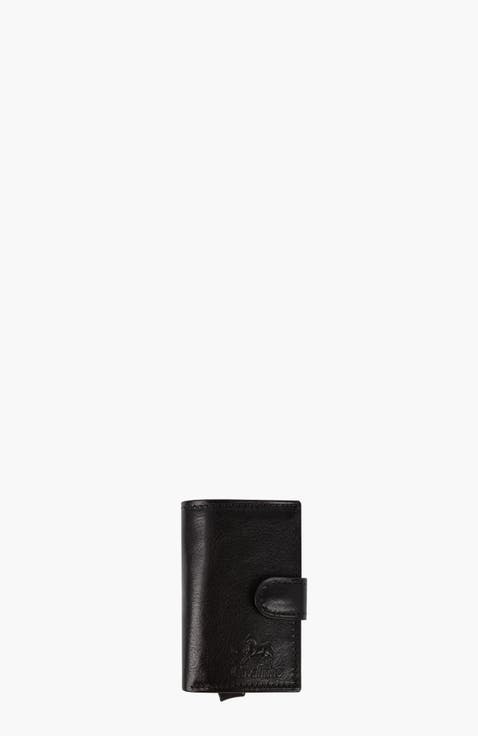 Gentleman Bifold Pop Up Slim Leather Wallet 22