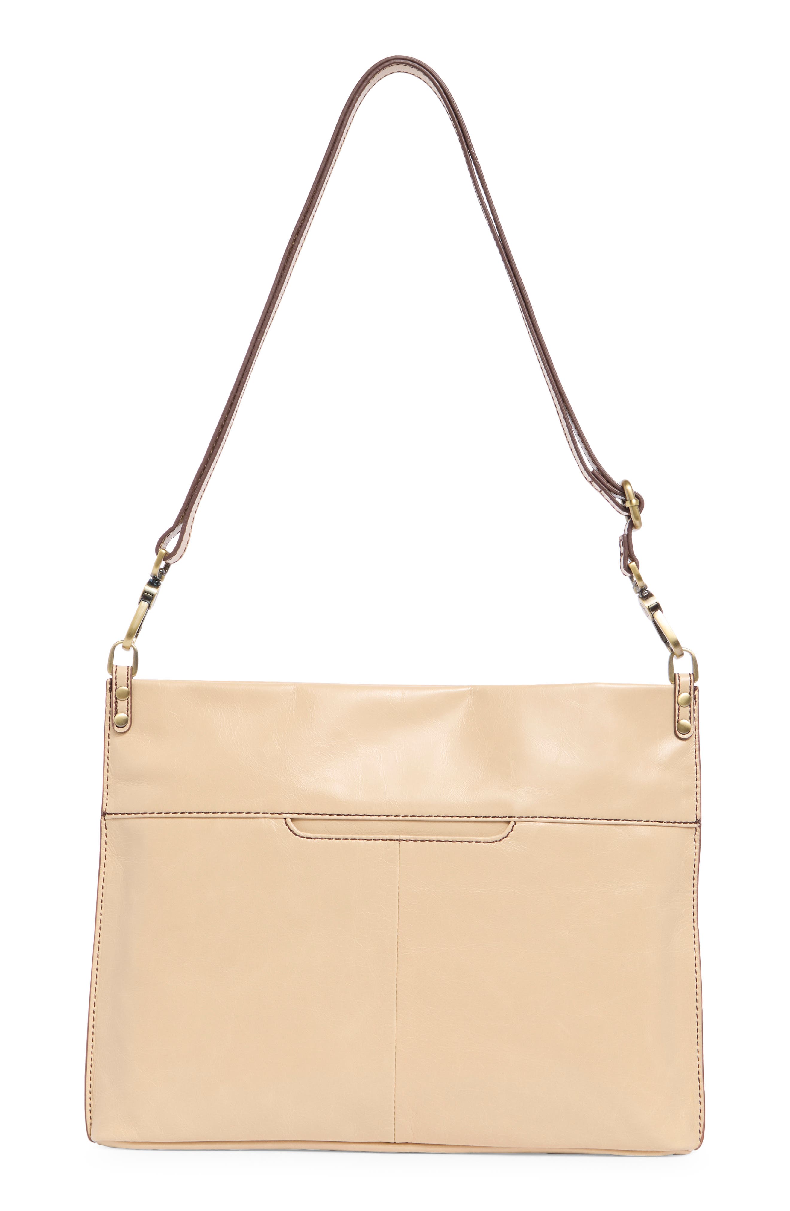 HOBO Approach Leather Crossbody, Alternate, color, Parchment