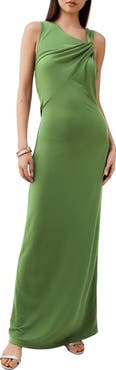 NEXT Slinky Ruched Maxi Dress