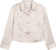 Reformation Lacie Cropped Shirt