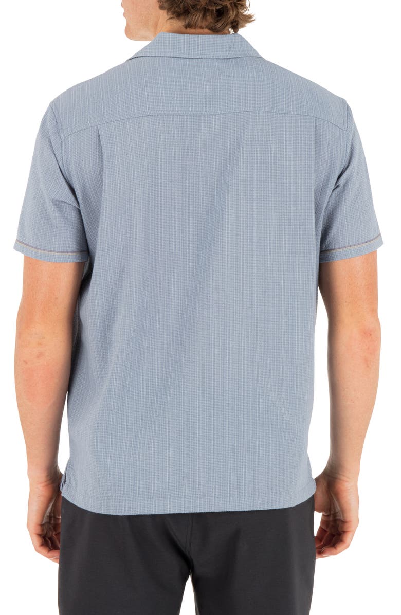 Hurley Lay Day Camp Shirt, Alternate, color, Grey Teal