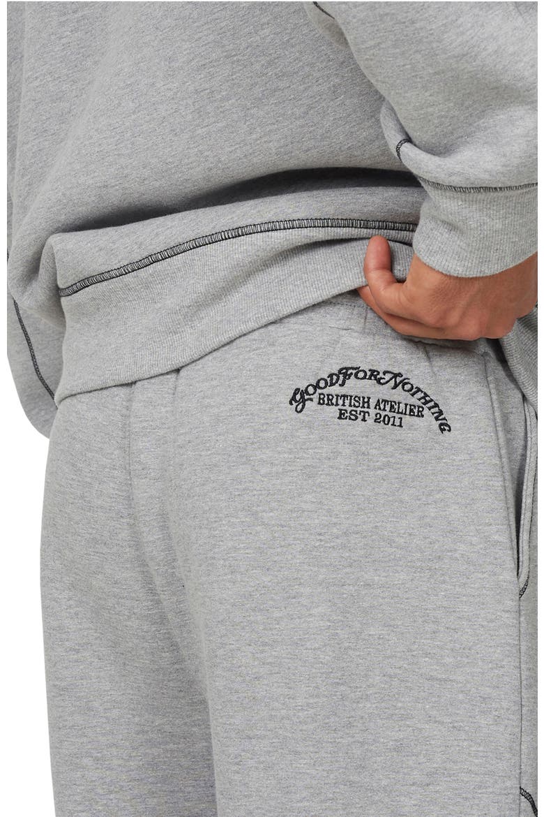 Coverlock Vintage Baggy Jogger, Alternate, color, Grey Marl
