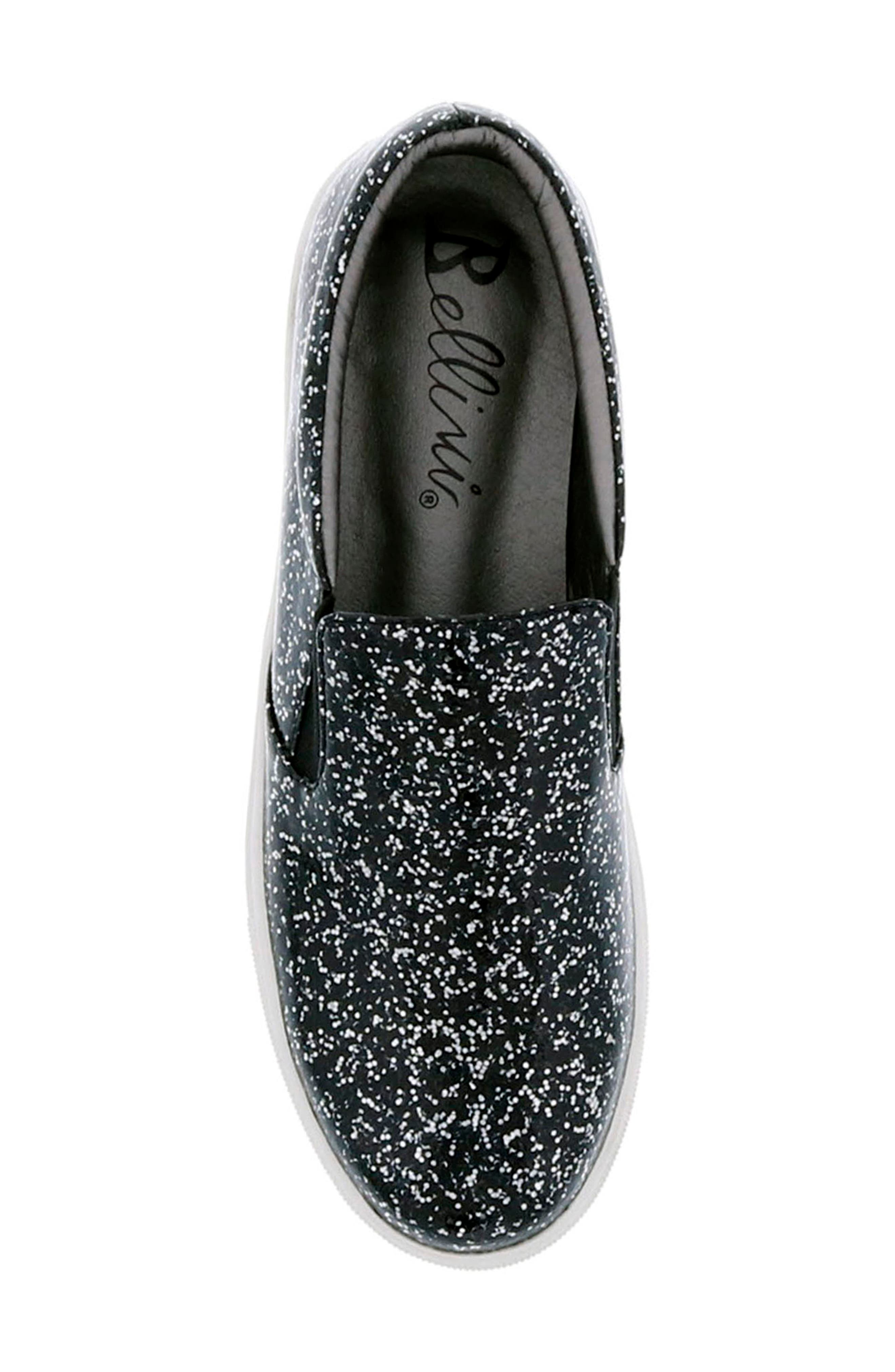 BELLINI Accent Glitter Slip-On Sneaker, Alternate, color, Black Sparkle