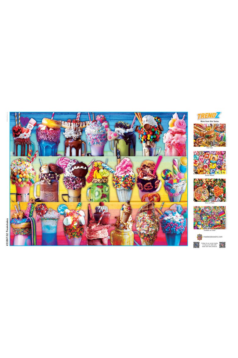 Freakshakes 300 Piece Jigsaw Puzzle, Alternate, color, Multicolor
