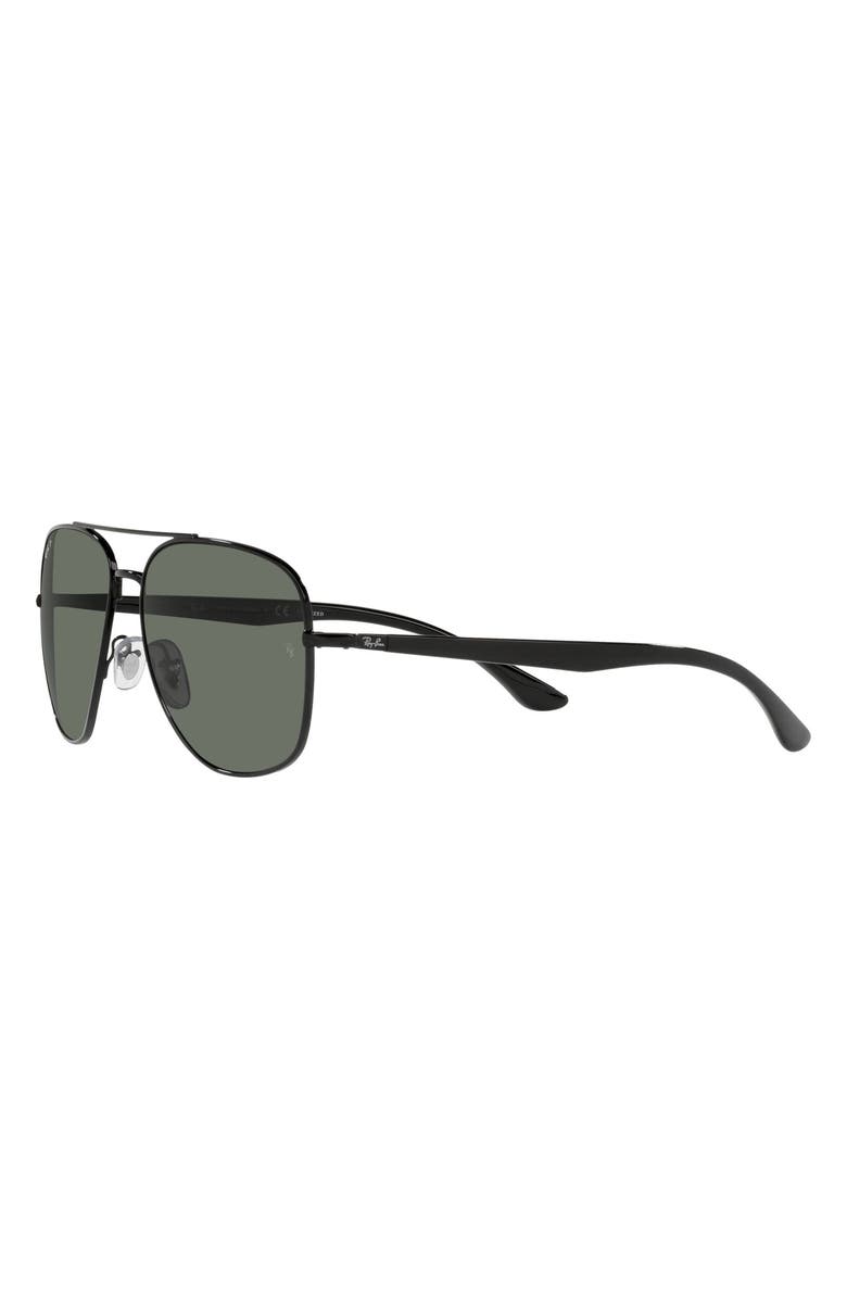 Ray-Ban 56mm Polarized Square Sunglasses, Alternate, color,
