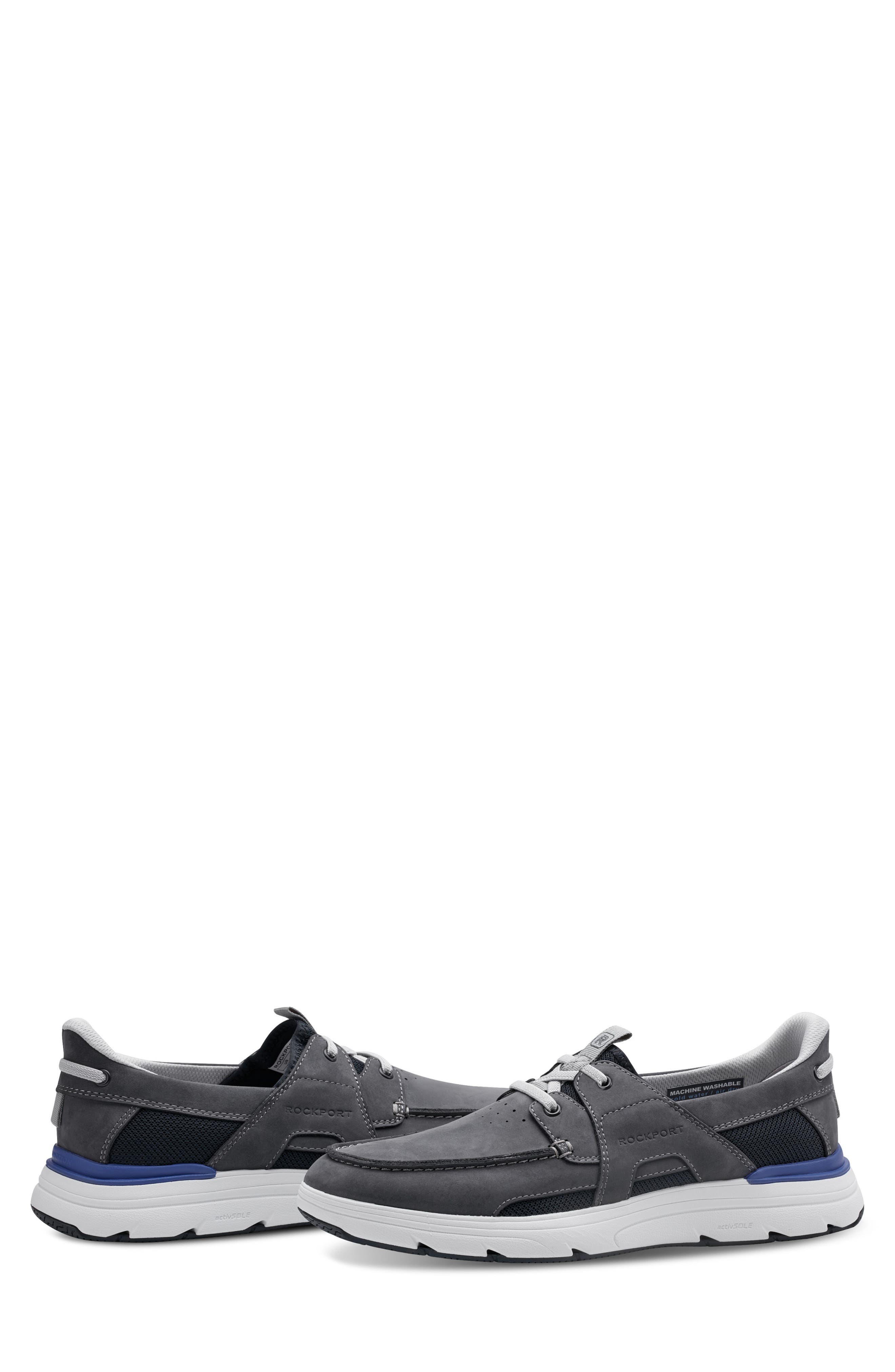 Seadon Boat Shoe, Alternate, color, DARK BLUE
